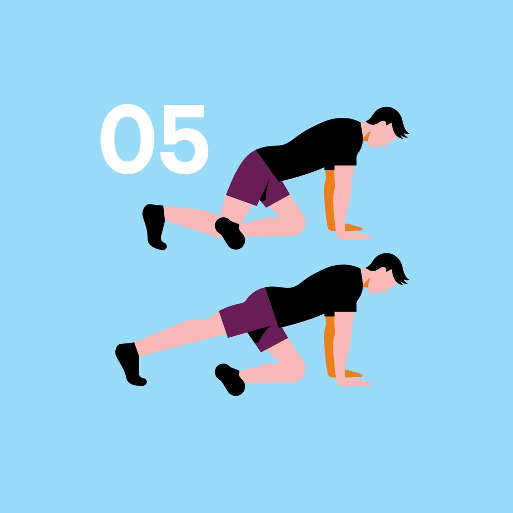 Pigeon hip extension
